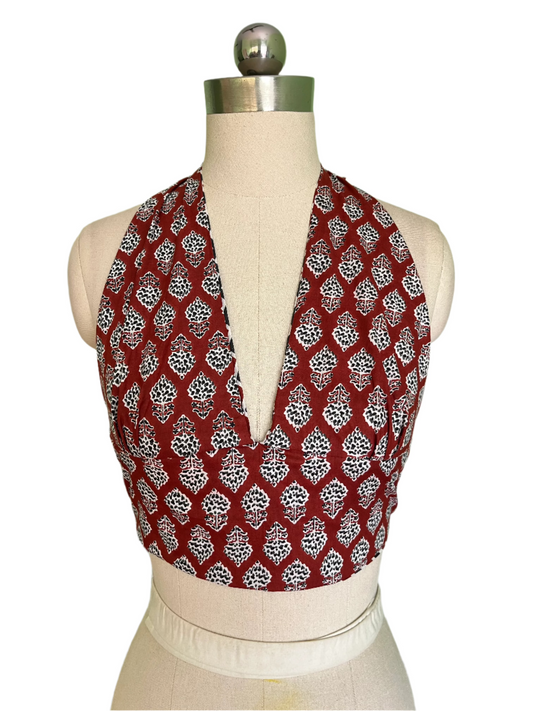 Terracotta Tale Reversible Halter Top