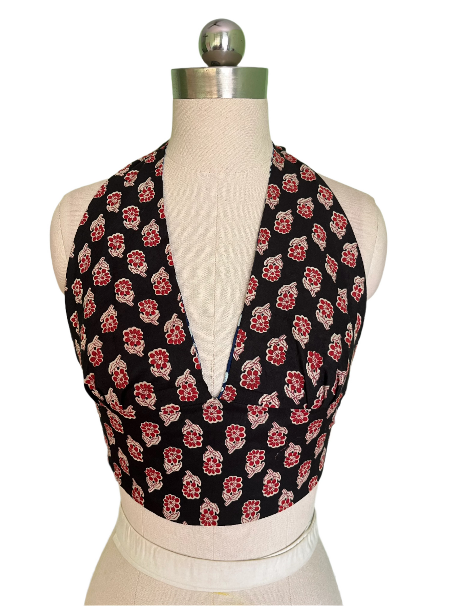 Twilight Petals Reversible Halter Top