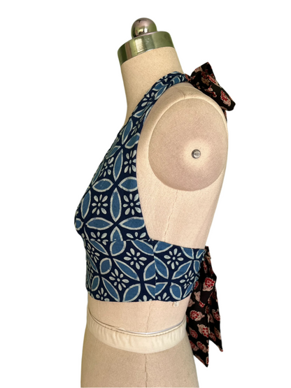 Twilight Petals Reversible Halter Top