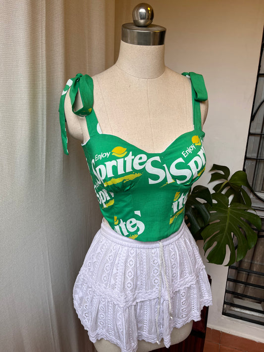 🧃Sprite Corset top🧃