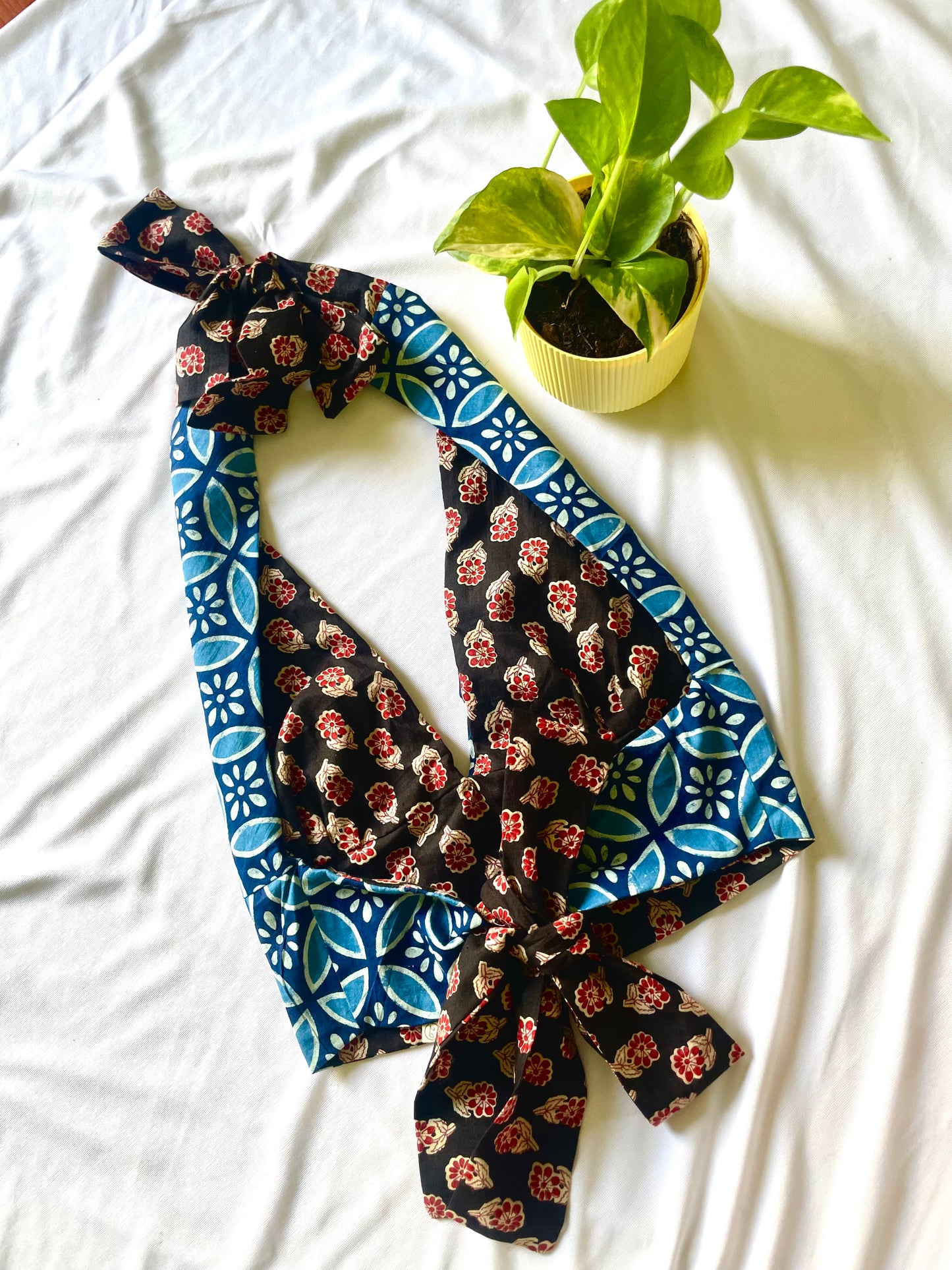 Twilight Petals Reversible Halter Top