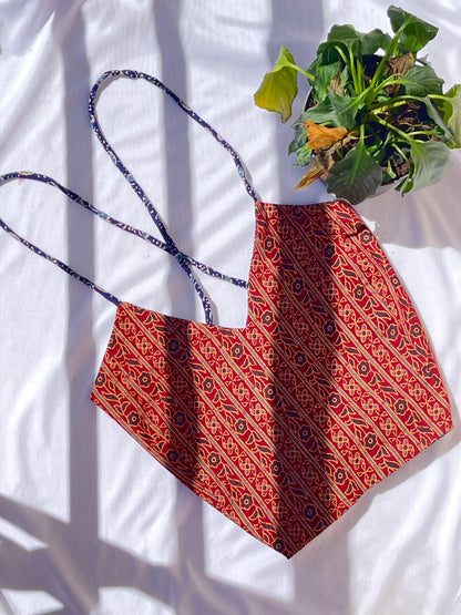 Rust and Rebel Backless Crop Top