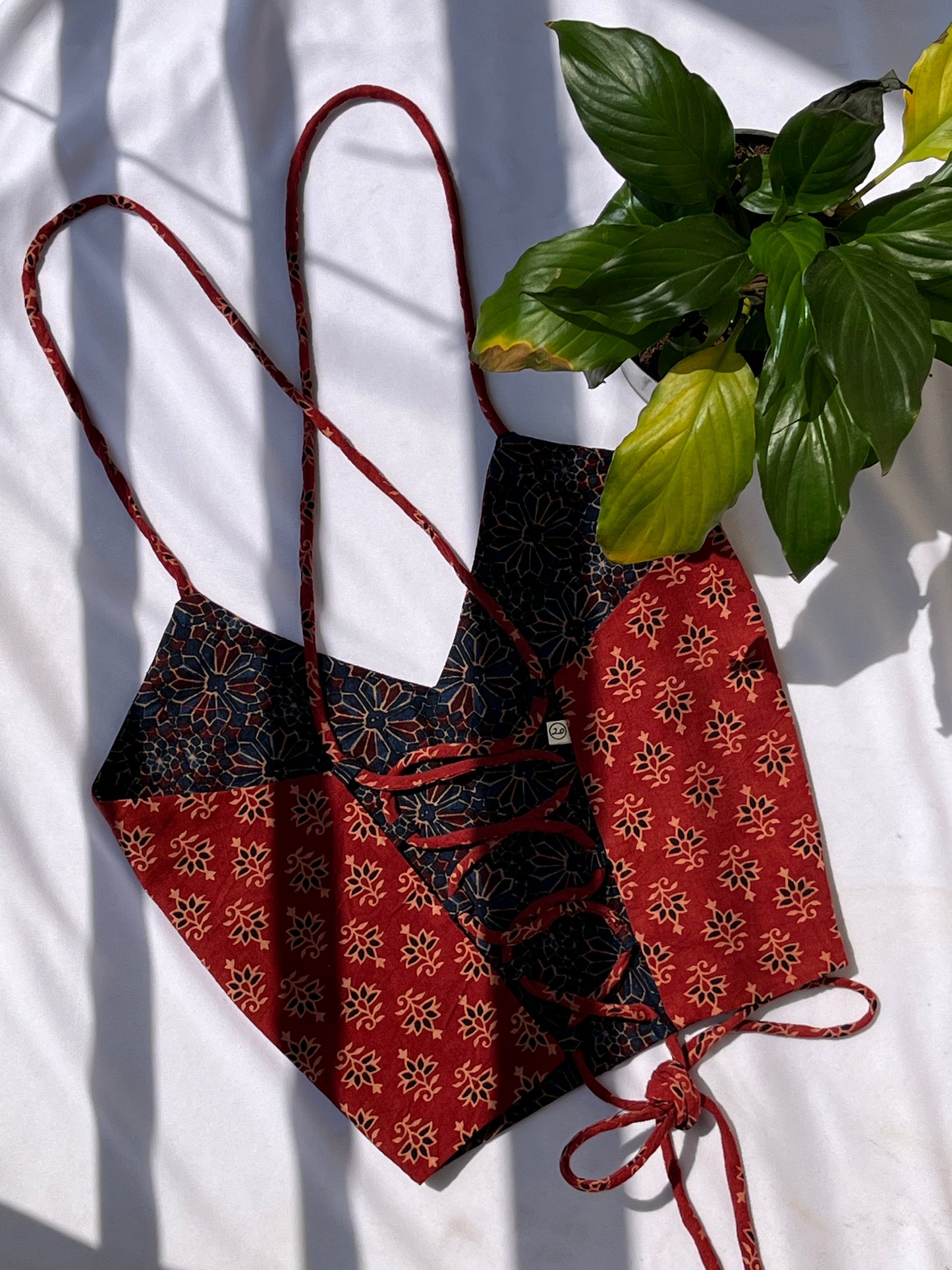 Persian Nights Backless Crop Top