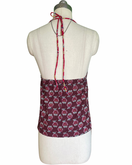 Hot bloom summer Y2K halter top