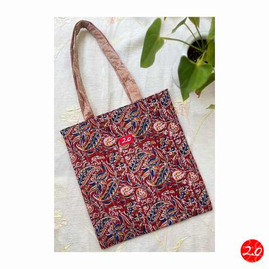 Kalamkari Reversible Tote bag