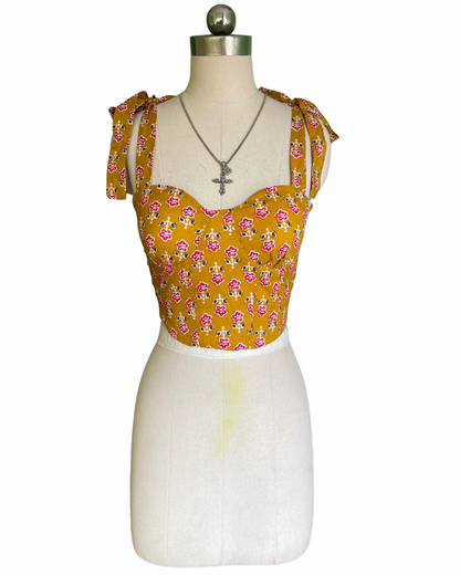 Honey pop corset top