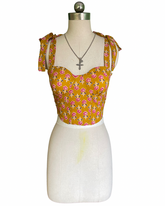 Honey pop corset top