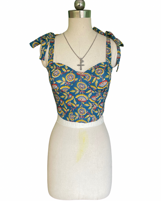 Summer sprite corset top